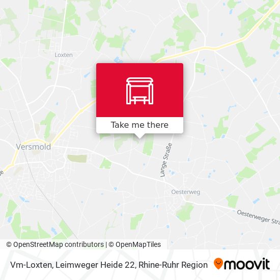 Карта Vm-Loxten, Leimweger Heide 22
