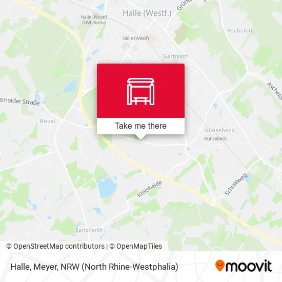 Карта Halle, Meyer