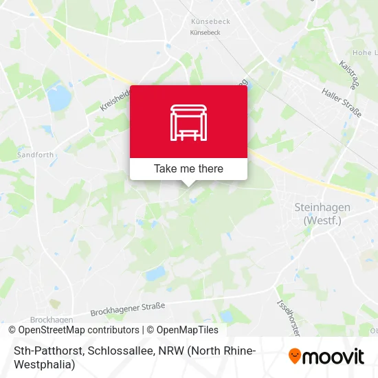 Карта Sth-Patthorst, Schlossallee