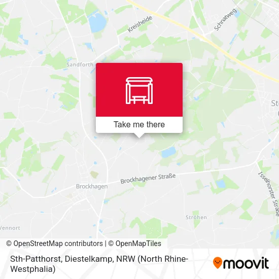 Карта Sth-Patthorst, Diestelkamp