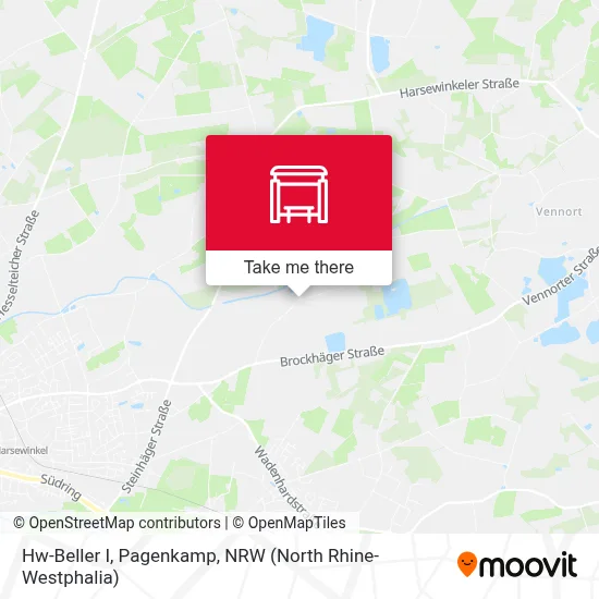 Hw-Beller I, Pagenkamp map