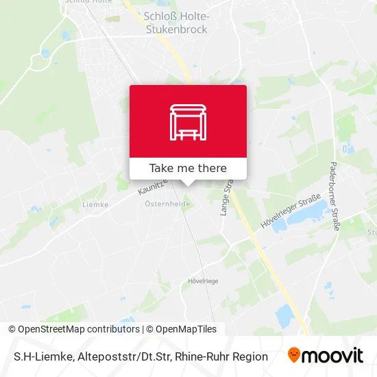 Карта S.H-Liemke, Altepoststr/Dt.Str