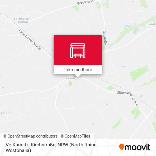 Ve-Kaunitz, Kirchstraße map