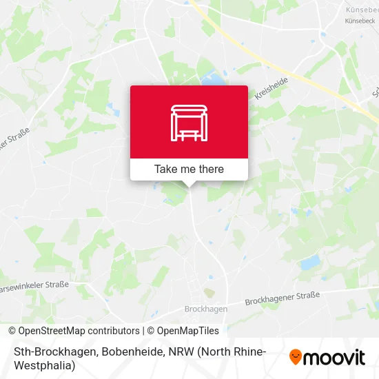 Карта Sth-Brockhagen, Bobenheide