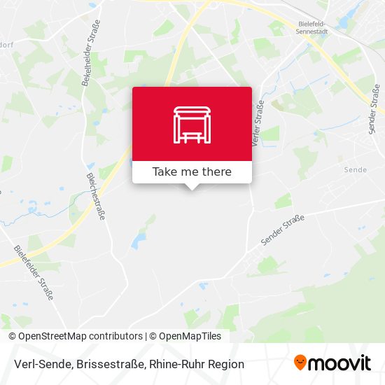 Verl-Sende, Brissestraße map
