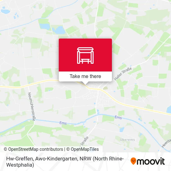 Hw-Greffen, Awo-Kindergarten map