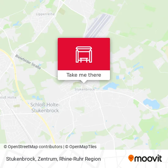 Карта Stukenbrock, Zentrum