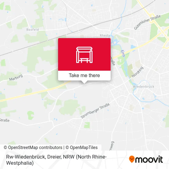 Rw-Wiedenbrück, Dreier map
