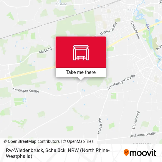 Rw-Wiedenbrück, Schalück map