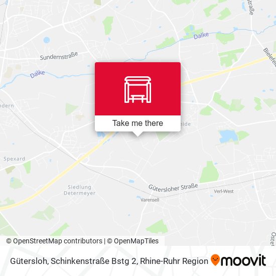 Gütersloh, Schinkenstraße Bstg 2 map