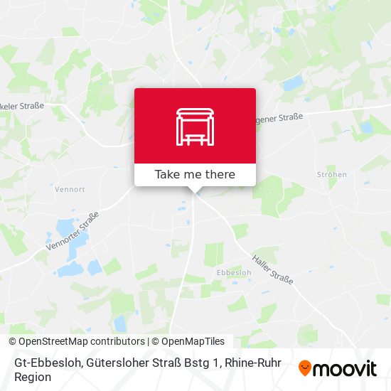 Gt-Ebbesloh, Gütersloher Straß Bstg 1 map