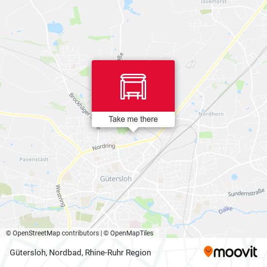 Gütersloh, Nordbad map