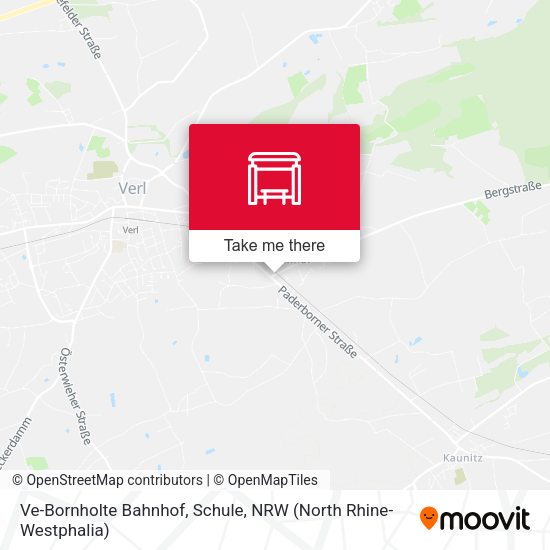 Ve-Bornholte Bahnhof, Schule map