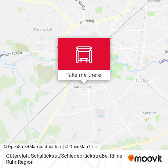 Gütersloh, Schalückstr. / Schledebrückstraße map