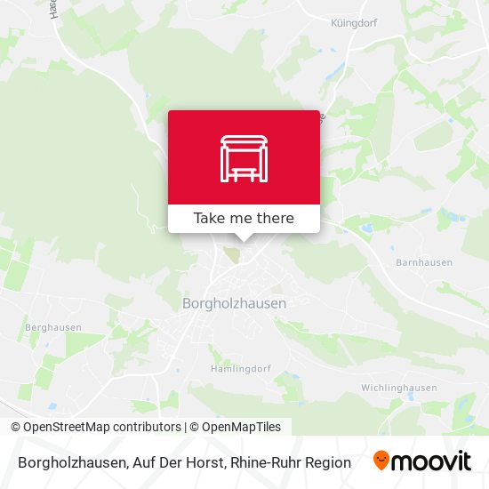 Borgholzhausen, Auf Der Horst map