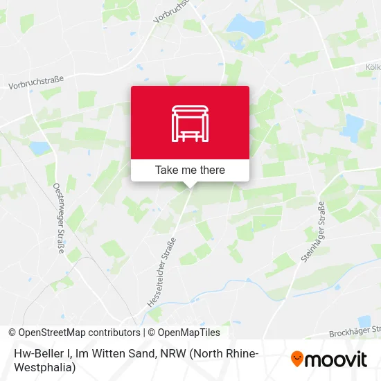 Карта Hw-Beller I, Im Witten Sand