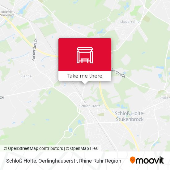 Schloß Holte, Oerlinghauserstr map