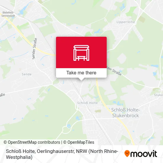Карта Schloß Holte, Oerlinghauserstr