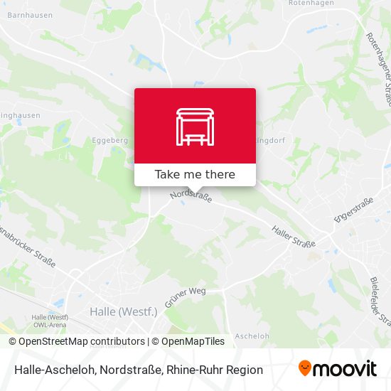 Halle-Ascheloh, Nordstraße map