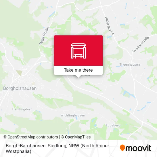Borgh-Barnhausen, Siedlung map