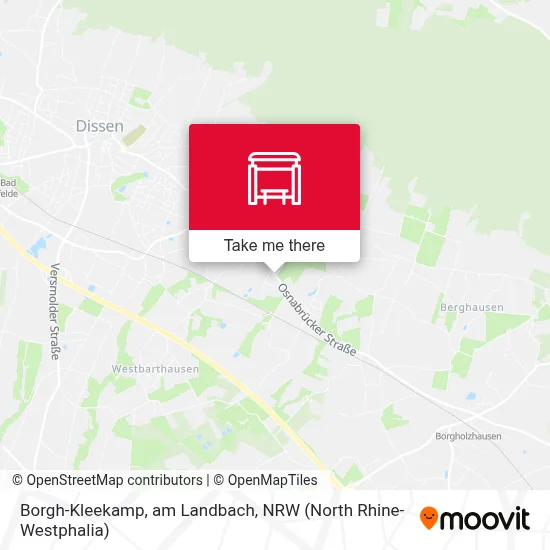 Borgh-Kleekamp, am Landbach map