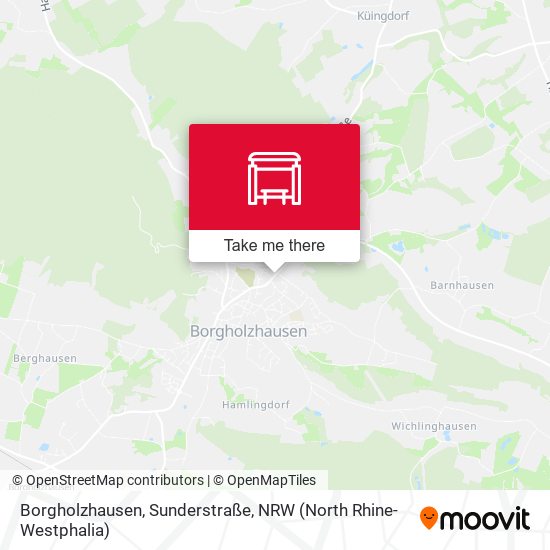 Borgholzhausen, Sunderstraße map