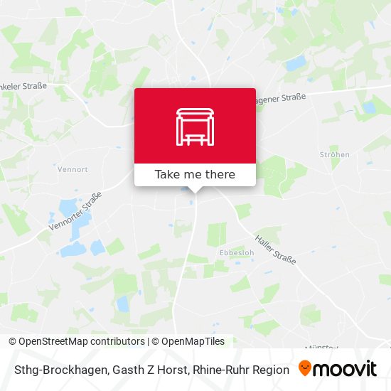 Sthg-Brockhagen, Gasth Z Horst map