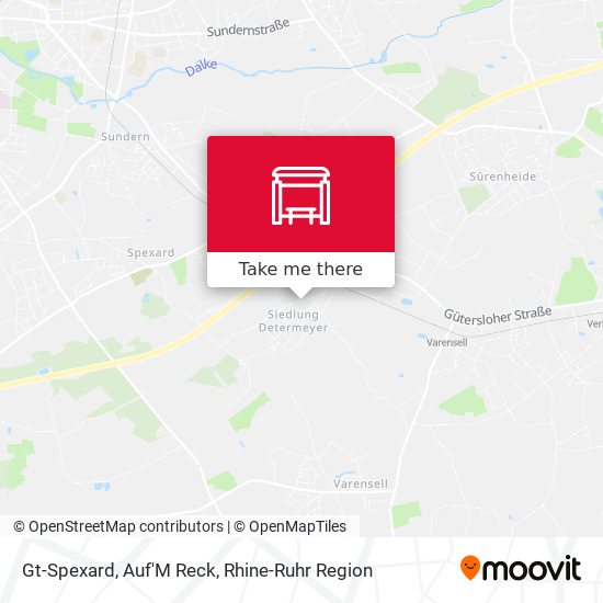 Gt-Spexard, Auf'M Reck map