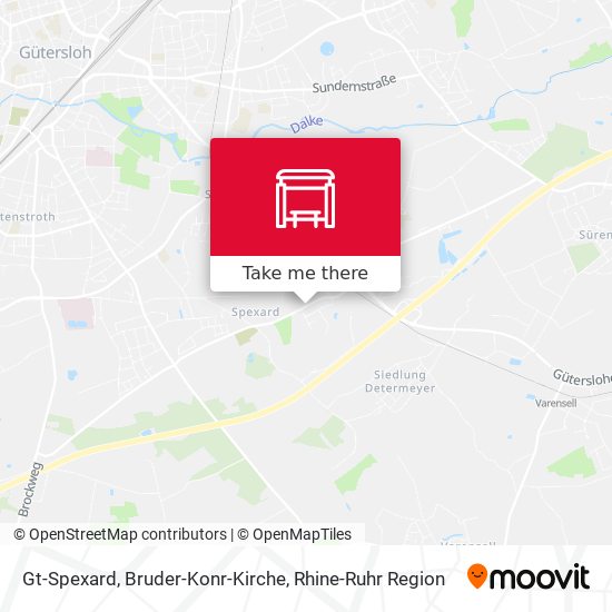 Gt-Spexard, Bruder-Konr-Kirche map