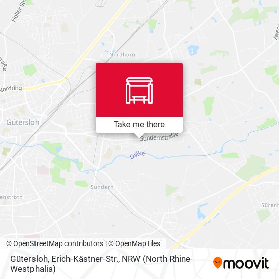 Gütersloh, Erich-Kästner-Str. map