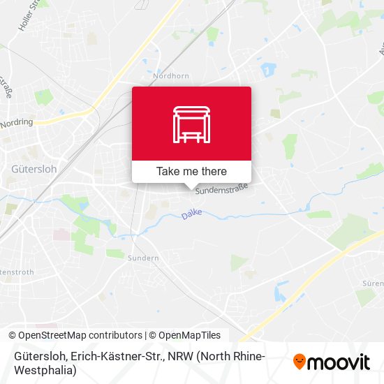 Gütersloh, Erich-Kästner-Str. map
