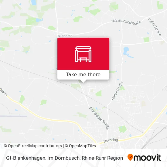 Карта Gt-Blankenhagen, Im Dornbusch