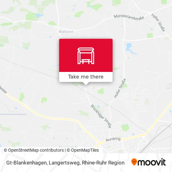 Карта Gt-Blankenhagen, Langertsweg
