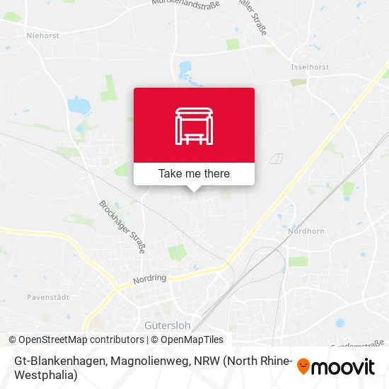 Карта Gt-Blankenhagen, Magnolienweg