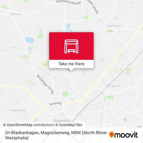 Карта Gt-Blankenhagen, Magnolienweg