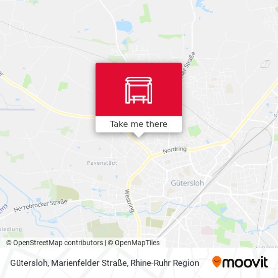 Gütersloh, Marienfelder Straße map