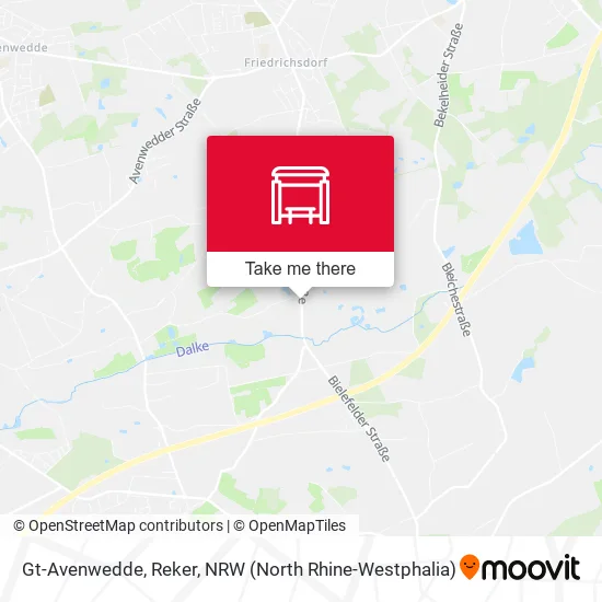 Карта Gt-Avenwedde, Reker