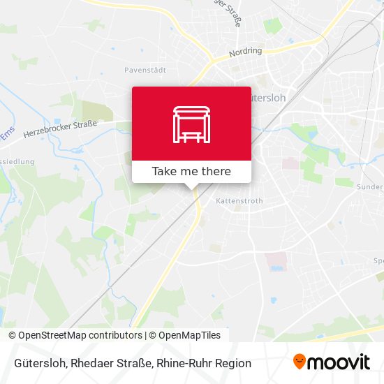 Gütersloh, Rhedaer Straße map
