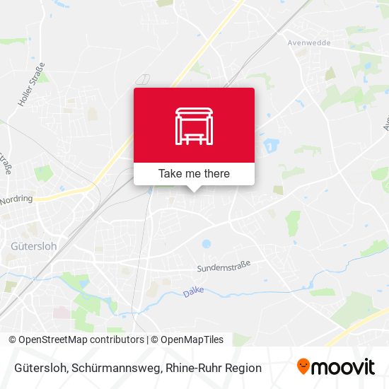 Gütersloh, Schürmannsweg map
