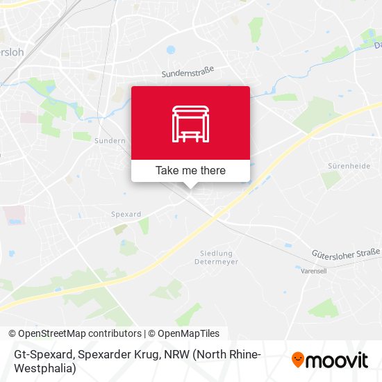Gt-Spexard, Spexarder Krug map