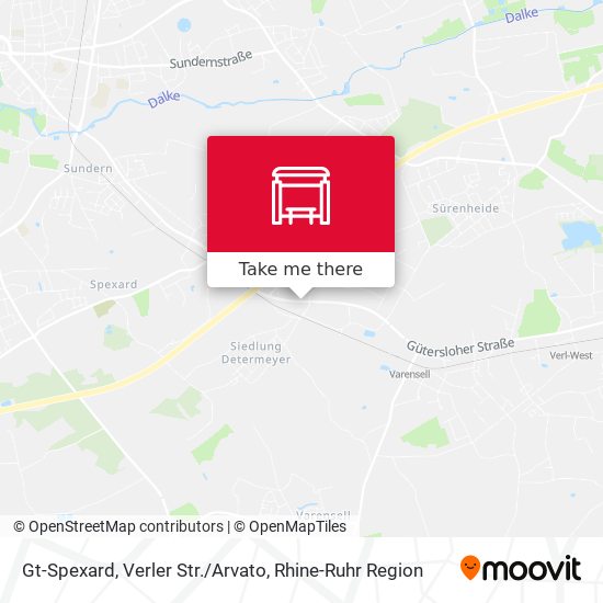 Gt-Spexard, Verler Str./Arvato map