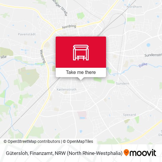 Gütersloh, Finanzamt map