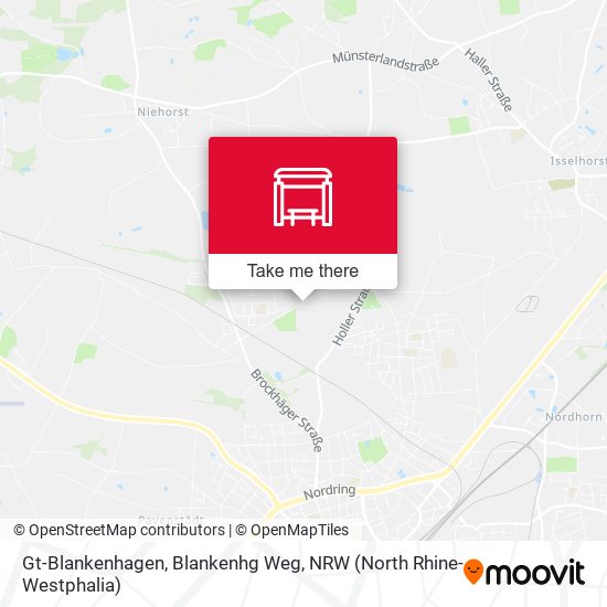 Gt-Blankenhagen, Blankenhg Weg map