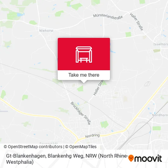 Карта Gt-Blankenhagen, Blankenhg Weg