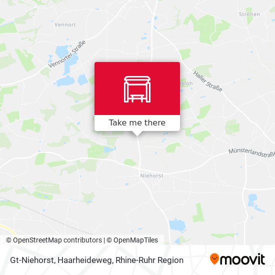 Gt-Niehorst, Haarheideweg map
