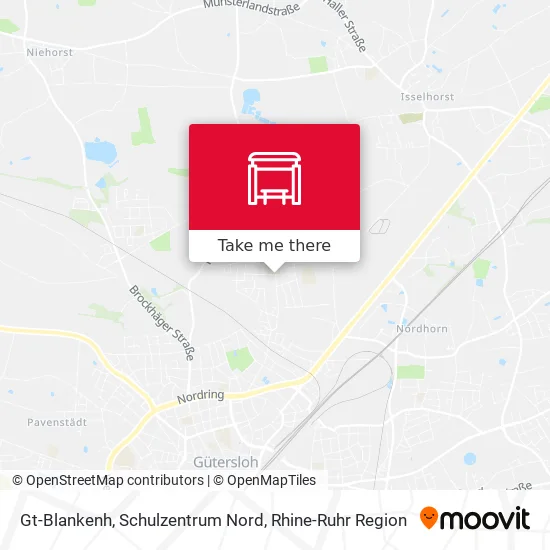 Карта Gt-Blankenh, Schulzentrum Nord