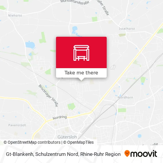 Карта Gt-Blankenh, Schulzentrum Nord