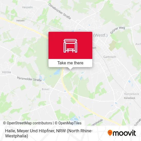 Halle, Meyer Und Höpfner map
