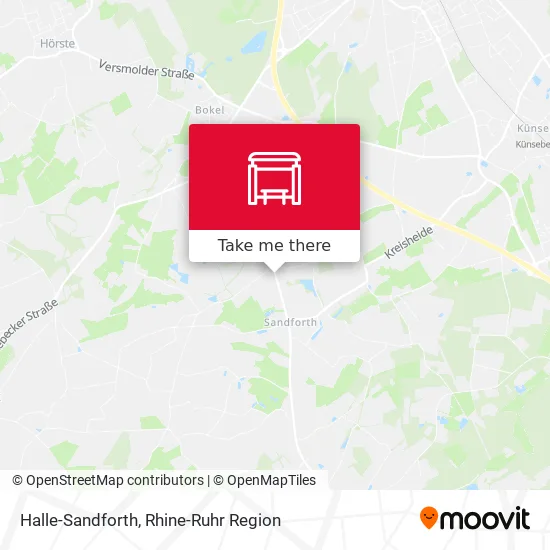Halle-Sandforth map