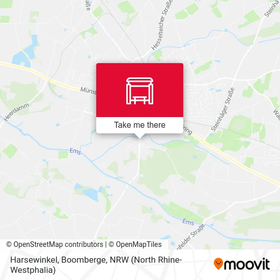 Harsewinkel, Boomberge map